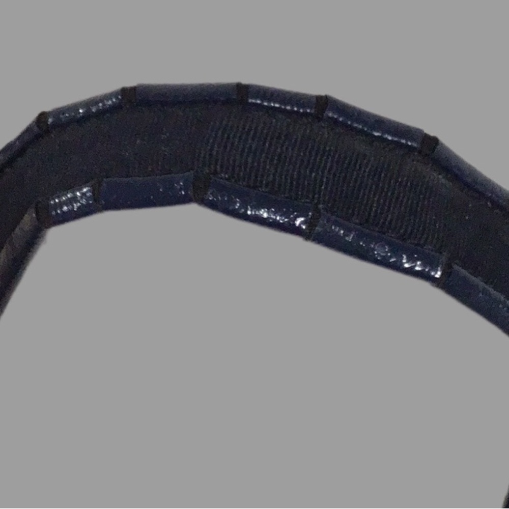 COACH Signature Coated Canvas Shoulder Bag,‎ Large, Dark Blue - Picture 16 of 16